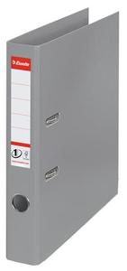 Iratrendező A4, 50 mm, ESSELTE No.1 Standard, PP/PP, élvédős, szürke