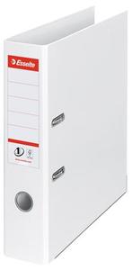 Iratrendező A4, 75 mm, ESSELTE No.1 Standard, PP/PP, élvédős, fehér
