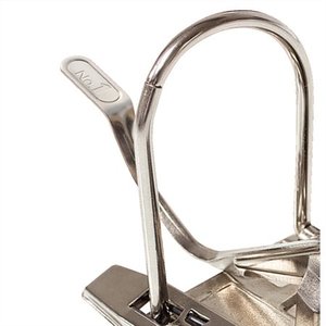 Iratrendező A4, 75 mm, ESSELTE No.1 Standard, PP/PP, élvédős, fehér