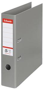 Iratrendező A4, 75 mm, ESSELTE No.1 Standard, PP/PP, élvédős, szürke