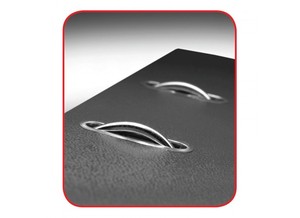 Iratrendező A5, 80 mm, HERLITZ álló, élvédős, kívül PP, belül karton