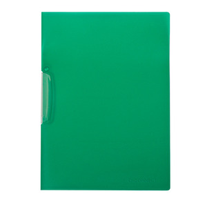 Klipmappa A4, PP, Q-CONNECT KF02136, kapacit&aacute;s 30 lap, &aacute;tl&aacute;tsz&oacute; z&ouml;ld