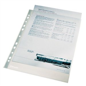 Lefűzhető genotherm A4, 40mic, ESSELTE Standard, 25 db, narancsos