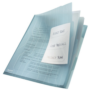 Lefűzhető genotherm A4, LEITZ CombiFile, rendszerező, 3 db, kék