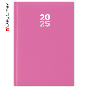 Agenda A5, heti, DAYLINER Pannon, fuchsia