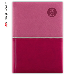 Agenda A5, heti, DAYLINER Fifty, lila