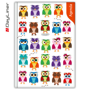 Agenda A5, napi, DAYLINER Colors, Butterfly