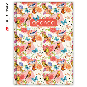 Agenda A5, heti, DAYLINER Colors, Nature Pink