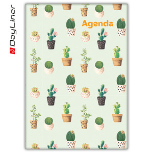 Agenda A5, heti, DAYLINER Colors, Cactus