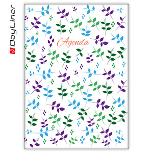 Agenda A5, heti, DAYLINER Colors, Plant