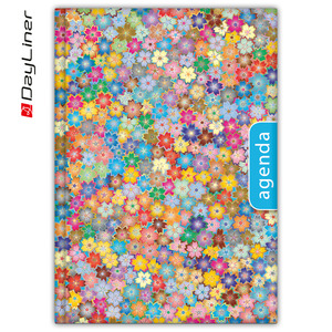 Agenda A5, napi, DAYLINER Colors, Spring kék