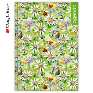 Agenda A5, napi, DAYLINER Colors, Spring Zöld