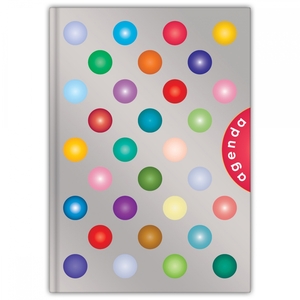 Agenda A5, napi, DAYLINER Magic, Metal + Soft Touch borítóval