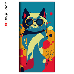 Zsebnaptár, fekvő, DAYLINER Colors, heti, Astro Cat