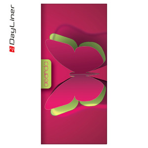Zsebnaptár, fekvő, DAYLINER Colors, heti, Butterfly