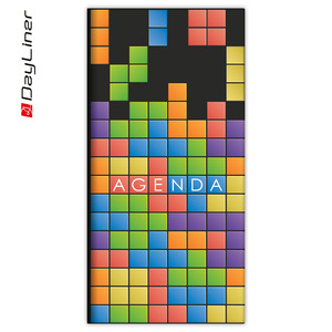 Zsebnaptár, fekvő, DAYLINER Colors, heti, Game