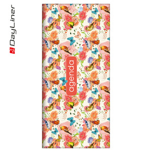 Zsebnaptár, fekvő, DAYLINER Colors, heti, Nature Pink