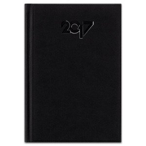 Agenda A5, napi, TREK, fekete