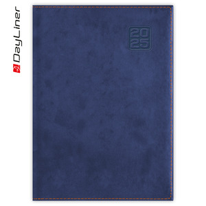Agenda B6, heti, DAYLINER Square, kék