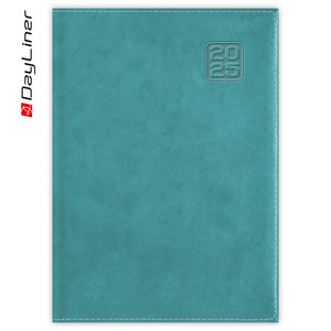 Agenda A5, napi, DAYLINER Square, türkiz