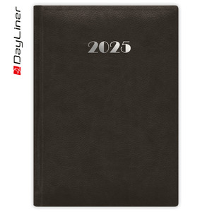 Agenda A5, napi, DAYLINER Pellana, fekete