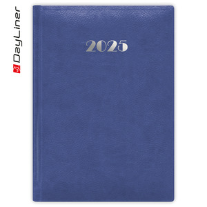 Agenda A5, napi, DAYLINER Pellana, kék