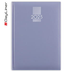 Agenda A5, napi, DAYLINER MyPastel, krém színű lapokkal, kék