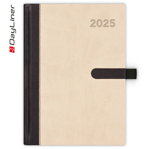 Agenda A5, napi, DAYLINER Winner, bézs