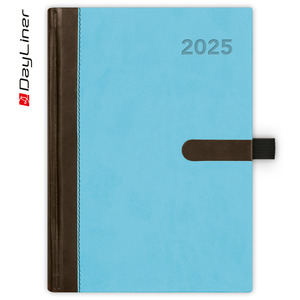 Agenda A5, napi, DAYLINER Winner, kék