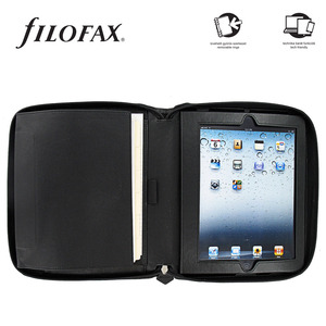 Filofax Pennybridge A5, Tablet iPad 2-3-4, fekete