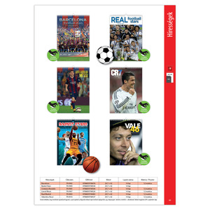 Falinaptár REAL MADRID 29,7x42 cm, álló, spirálozott, 14 lapos