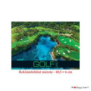 Falinapt&aacute;r 485x340mm, DAYLINER Golf 2027.