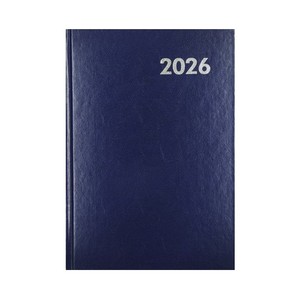 Agenda A4, heti, ALISCA Baladek, műbőr, kék