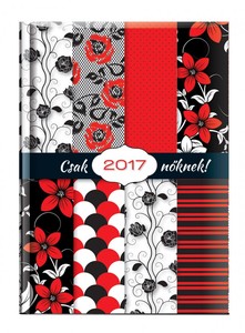 Agenda B6 napi TopTimer N022J Csak Nőknek! sárga