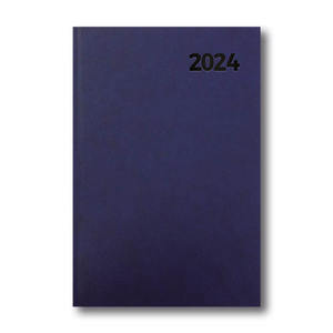 Agenda B5, heti, GRS UB5-01, puha műbőr, kék