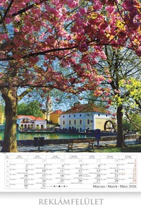 Falinaptár, Magyarország, álló, 33x46 cm, spirálozós