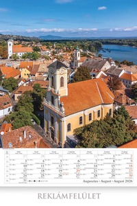 Falinaptár, Magyarország, álló, 33x46 cm, spirálozós