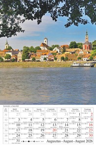 Falinaptár 21x32 cm, álló, Magyar tájak 2026.