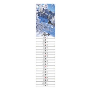 Falinaptár, Szép napot jegyzet, álló, 110x480 mm, spirálos