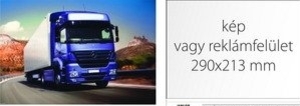 Speditőr naptár 1 tömb/3 havi, TopTimer T077--006, Kamion fej