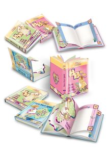Agenda 143x193mm, 12 hónapos, PIGNA Holly Hobbie, évhez nem kötött !!!
