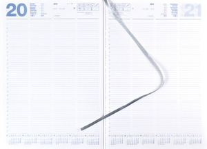 Agenda A4 Diamante kék REALSYSTEM 5221 napi, fehér belívvel