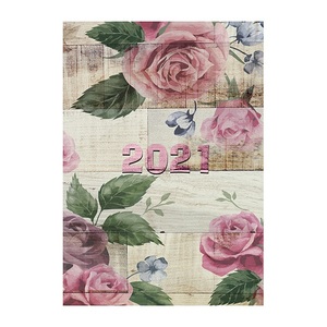 Agenda A5, napi, REALSYSTEM Picture, papírborító, vintage