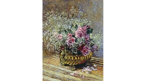 Falinaptár Claude Monet REALSYSTEM 6095-CM 48x46 cm, 14 lap