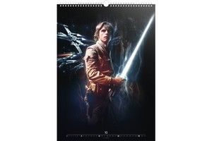 Falinaptár Star Wars Posters REALSYSTEM 6095-SW 48x46cm, 14 lapos