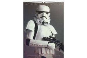 Falinaptár Star Wars Posters REALSYSTEM 6095-SW 48x46cm, 14 lapos