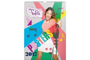 Falinaptár Violetta Posters REALSYSTEM 6095-VI 48x46cm, W. Disney