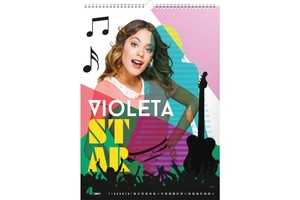Falinaptár Violetta Posters REALSYSTEM 6095-VI 48x46cm, W. Disney