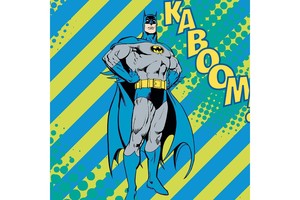 Falinaptár Batman 30x30cm REALSYSTEM 6096 tűzött, 7 lap, 16 hónap