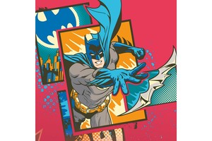 Falinaptár Batman 30x30cm REALSYSTEM 6096 tűzött, 7 lap, 16 hónap